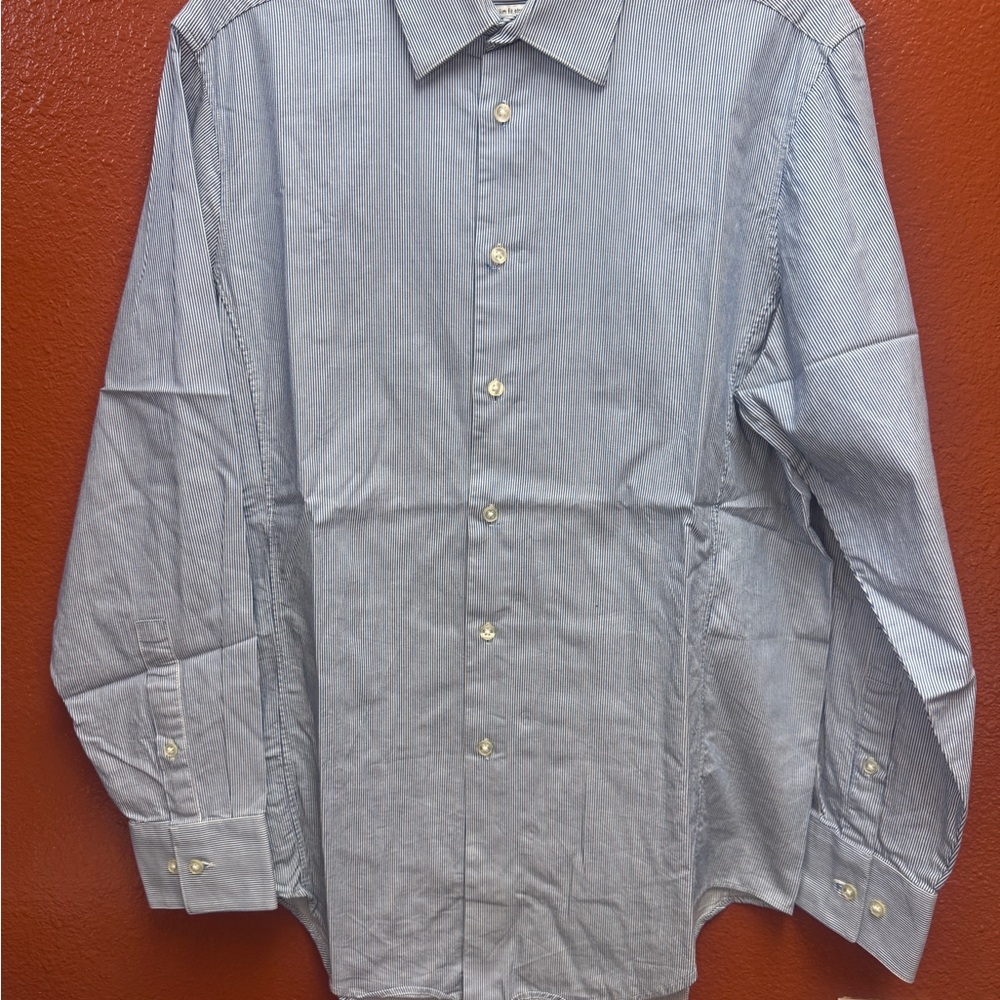 Calvin Klein Striped Button-Down Shirt